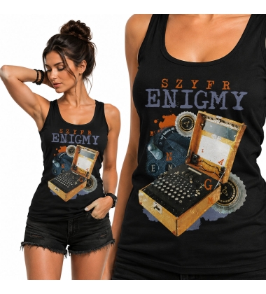 TANK TOP DAMSKI Szyfr Enigmy